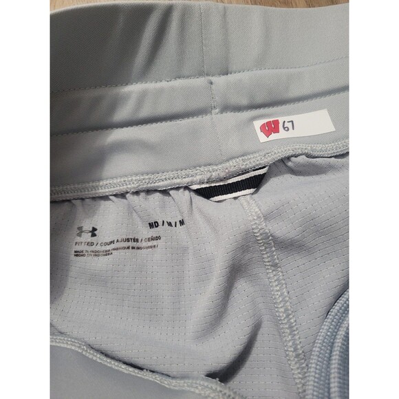 University Of Wisconsin Badgers Under Armour Team Issued Track Pants medium - Picture 4 of 9